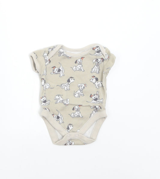 George Baby Brown   Babygrow One-Piece Size 0-3 Months  - Disney 101 Dalmatians