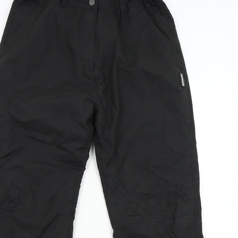 Crane Womens Black   Windbreaker Trousers Size M L28 in