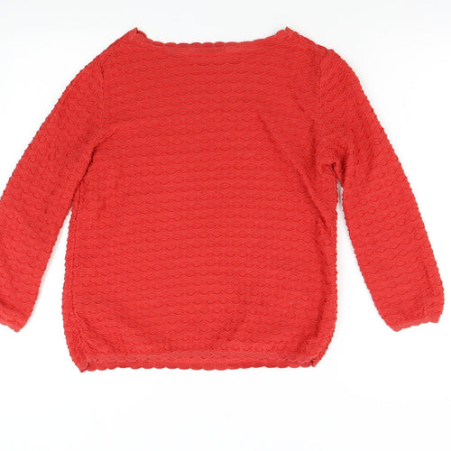 TU Womens Red   Pullover Jumper Size 8