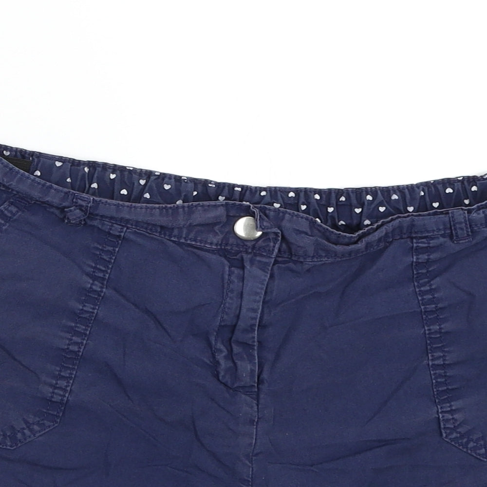 George Boys Blue   Bermuda Shorts Size 13-14 Years