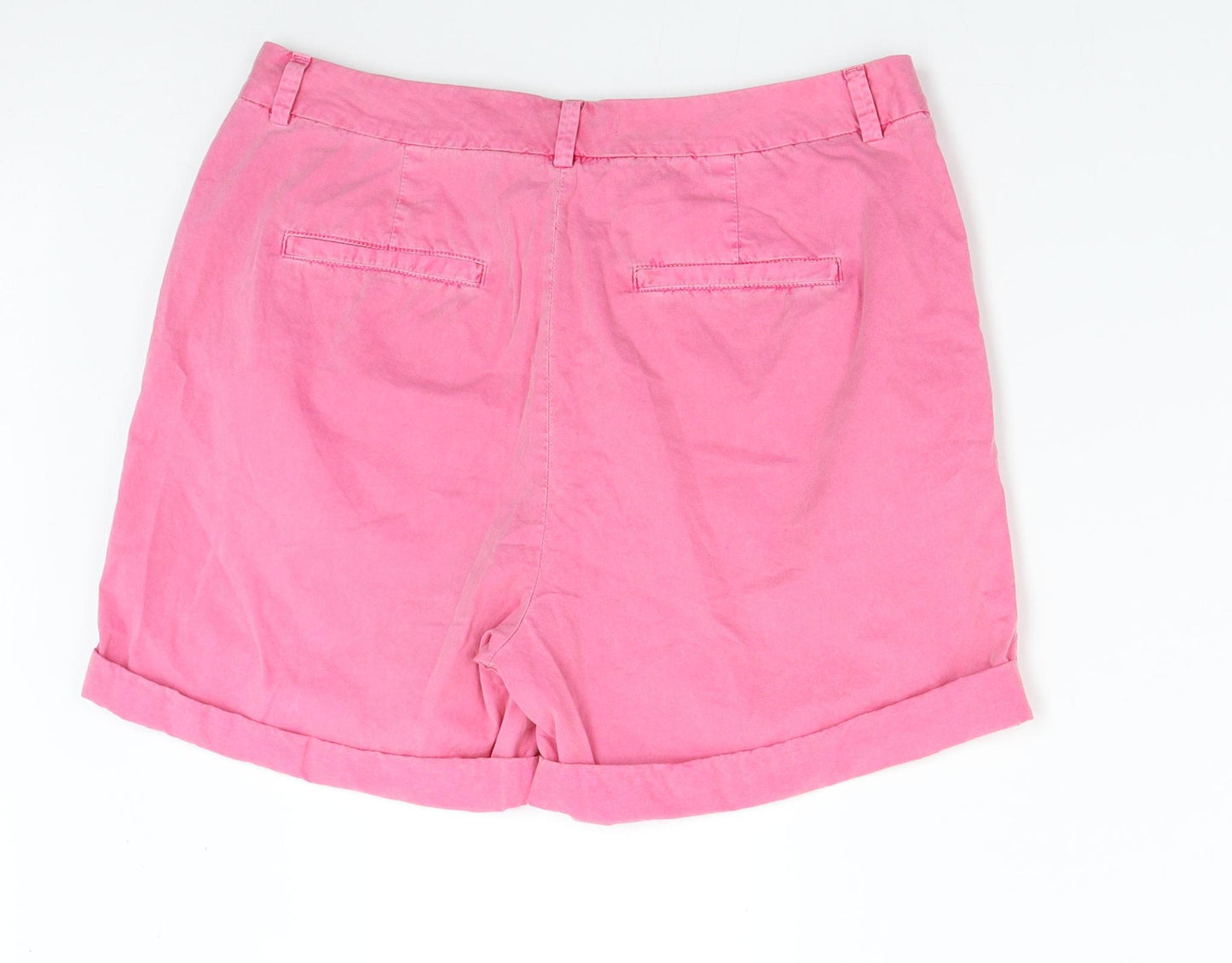 M&S Womens Pink   Bermuda Shorts Size 14