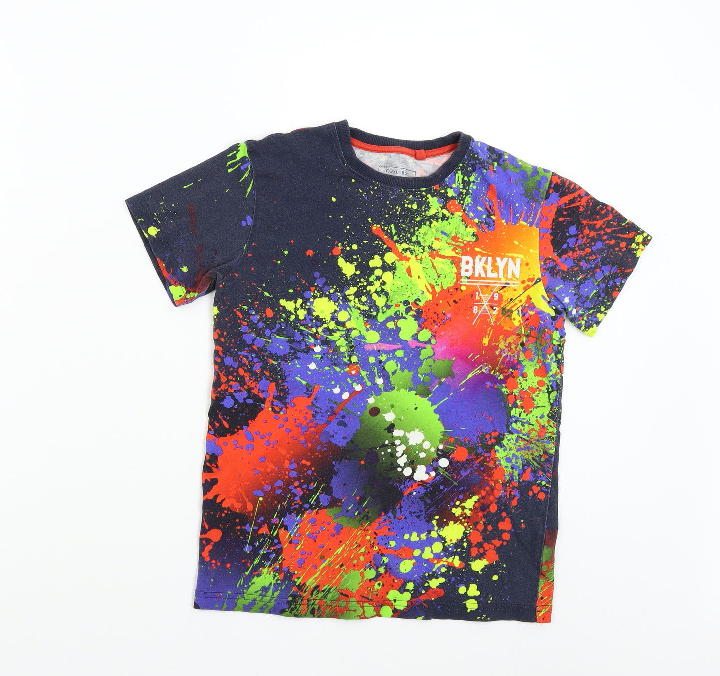 NEXT Boys Multicoloured   Basic T-Shirt Size 9 Years  - BKLYN
