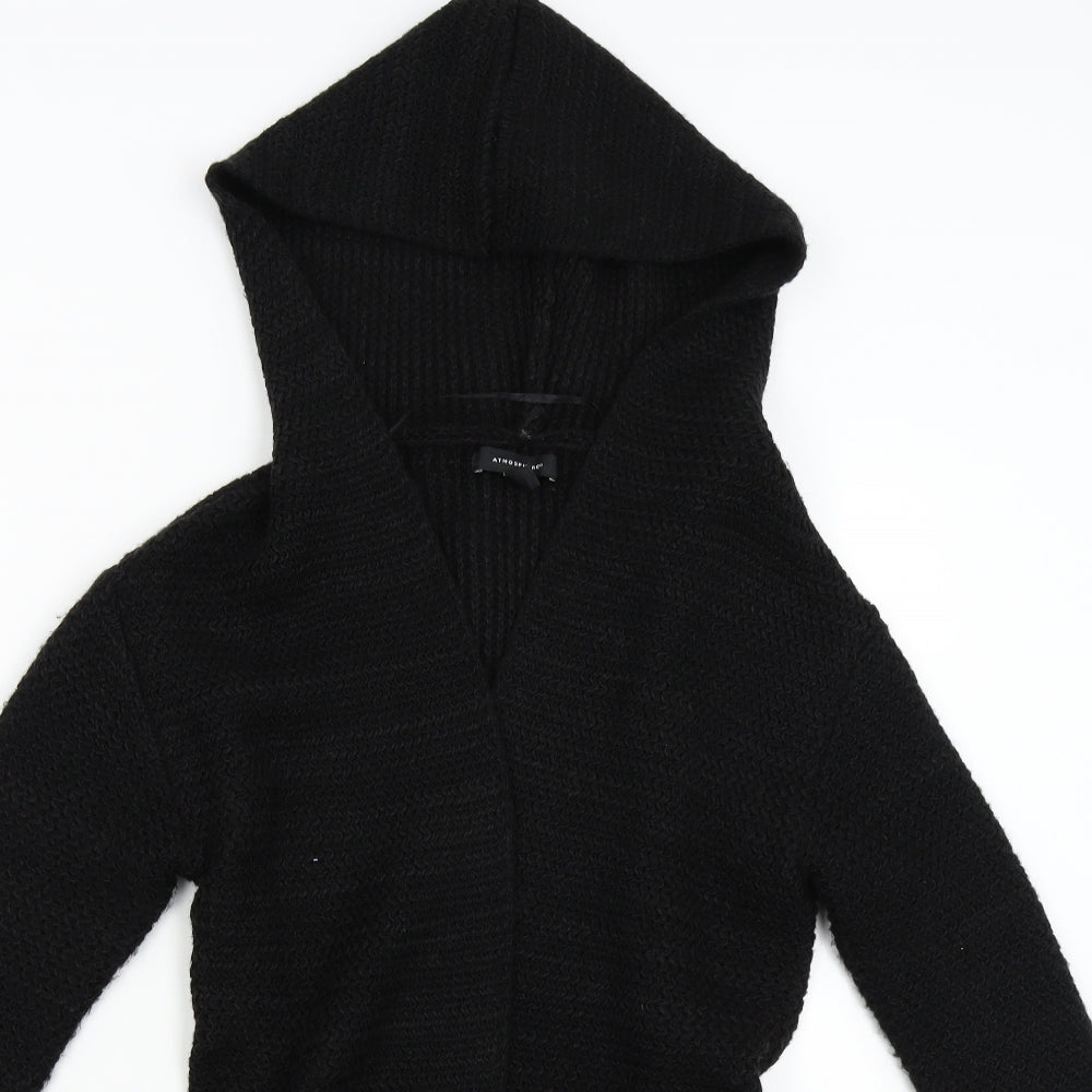 Primark Womens Black  Knit Cardigan Jumper Size S
