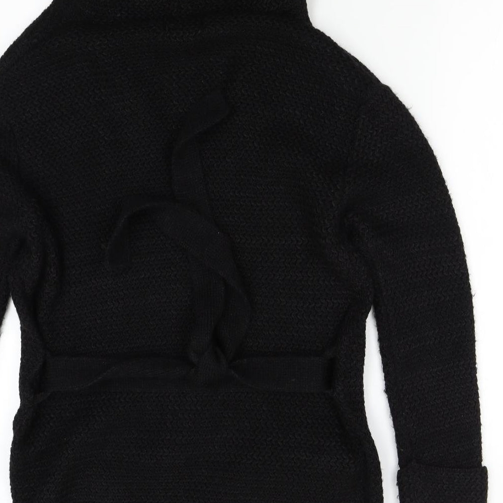 Primark Womens Black  Knit Cardigan Jumper Size S