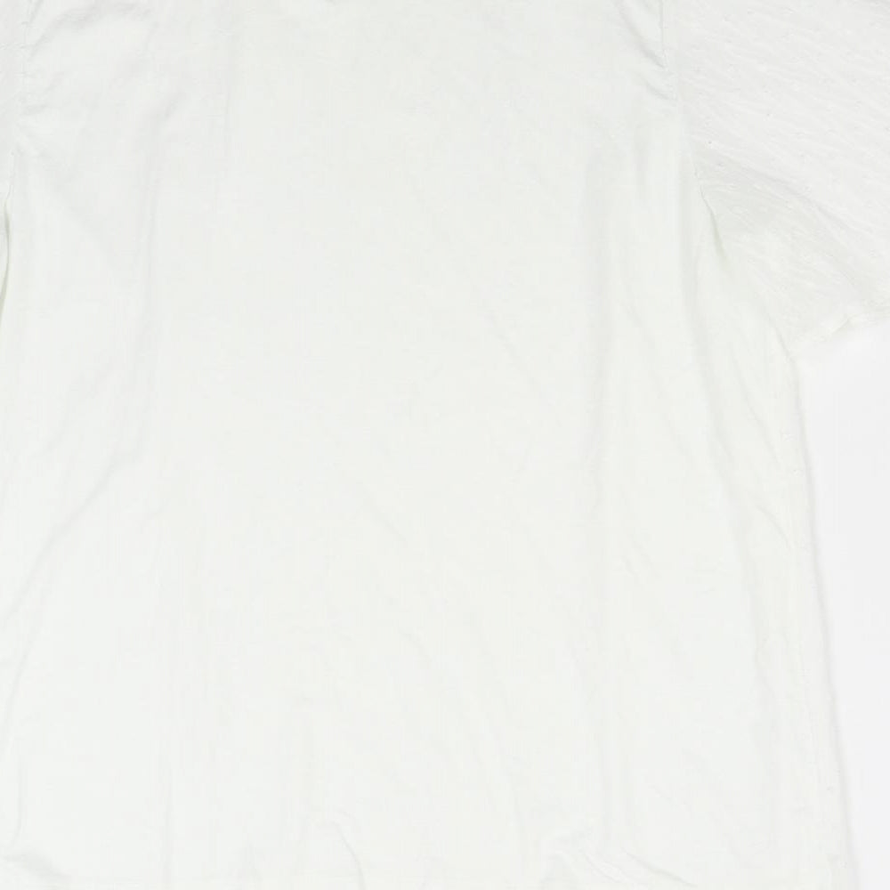 F&F Womens White   Basic Blouse Size 12
