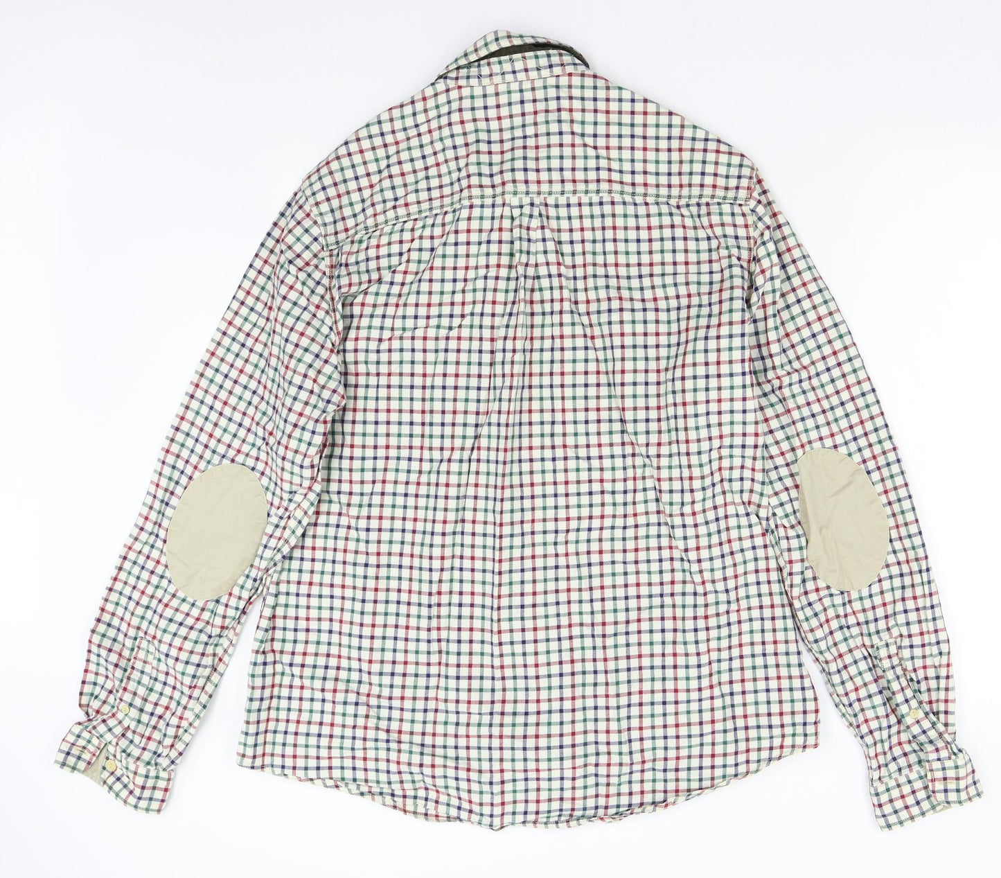 NEXT Mens Multicoloured Check   Button-Up Size XL