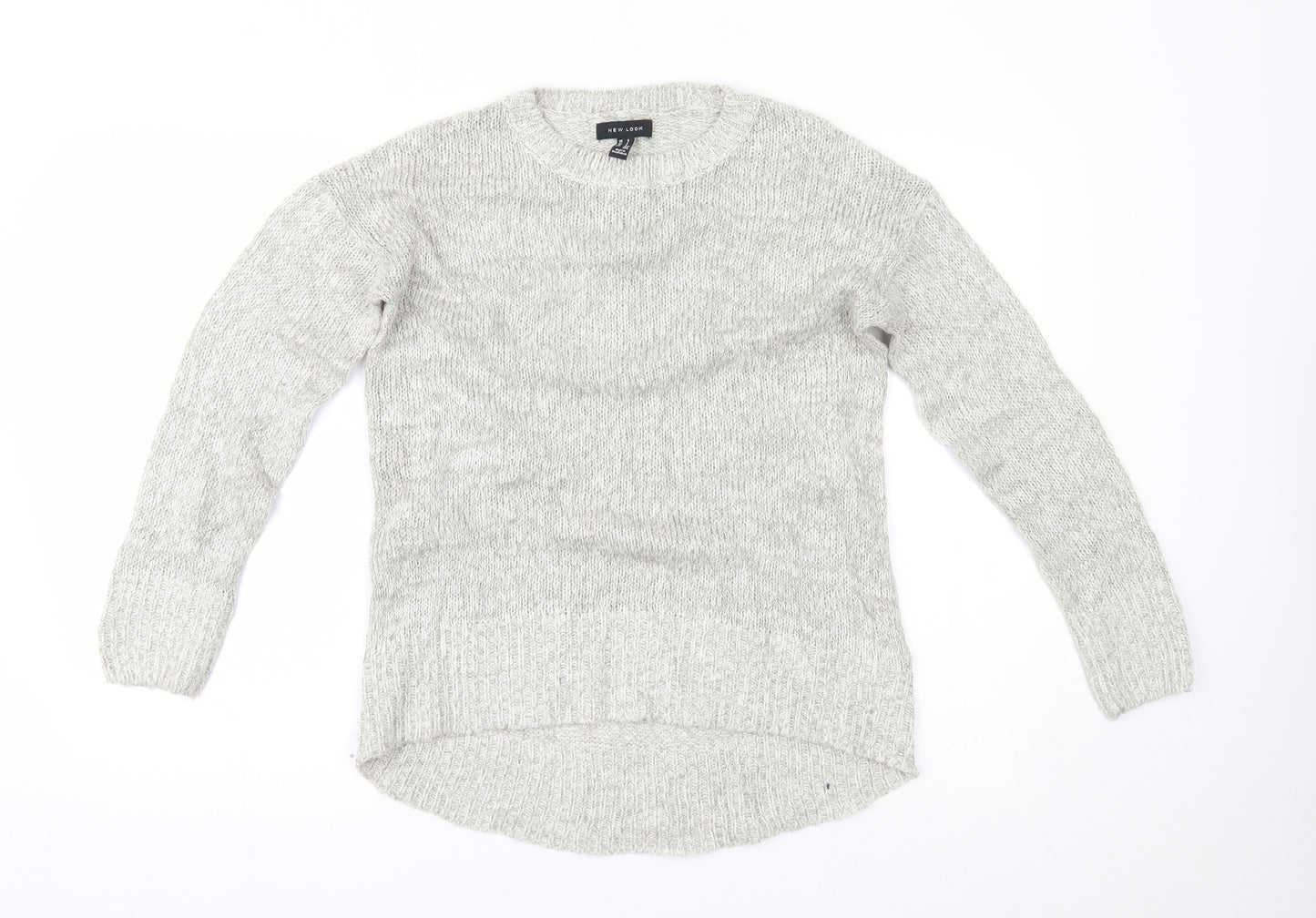 New Look Womens Grey   Pullover Jumper Size S