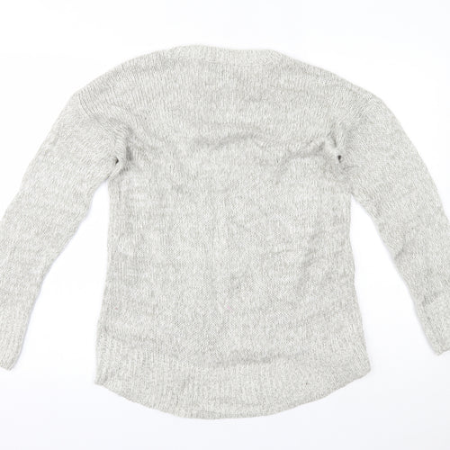 New Look Womens Grey   Pullover Jumper Size S