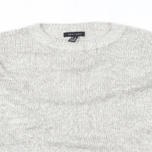 New Look Womens Grey   Pullover Jumper Size S