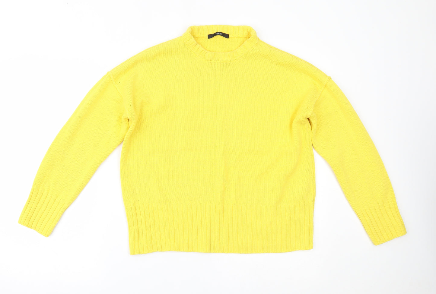 George Womens Yellow   Pullover Jumper Size 12