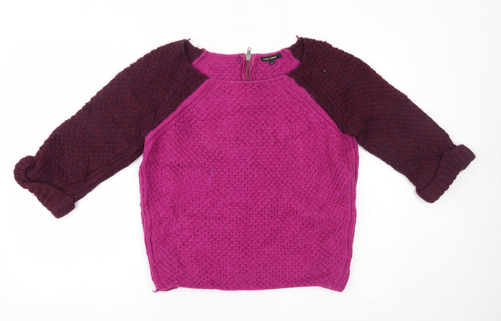 River Island Womens Purple Pullover Jumper Size 8