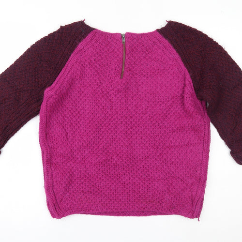 River Island Womens Purple   Pullover Jumper Size 8
