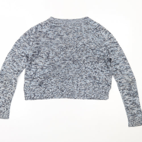 H&M Womens Blue   Pullover Jumper Size S