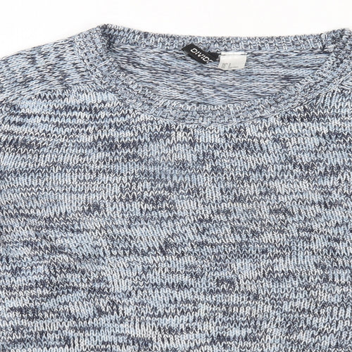 H&M Womens Blue   Pullover Jumper Size S