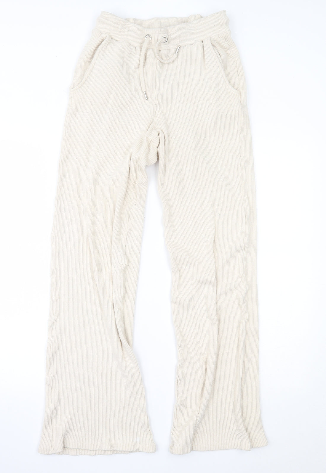 Bershka Womens Beige   Trousers  Size M L29 in