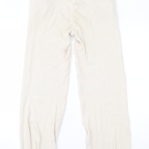 Bershka Womens Beige   Trousers  Size M L29 in