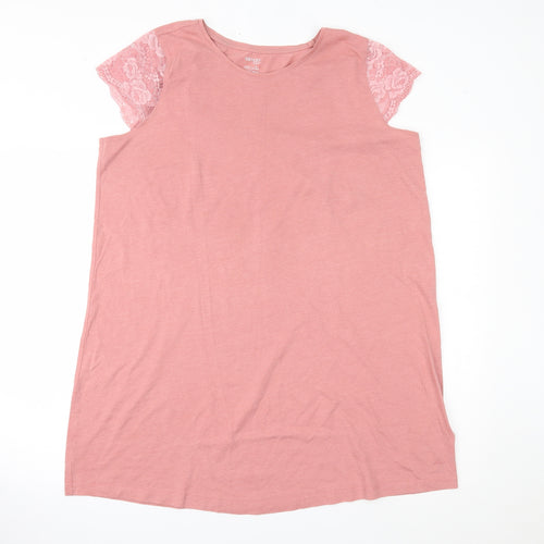 ESMARA Womens Pink   Basic T-Shirt Size L