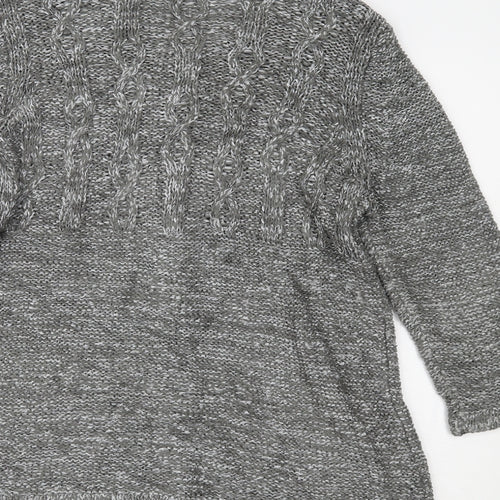 CC Womens Grey   Cardigan Jumper Size L