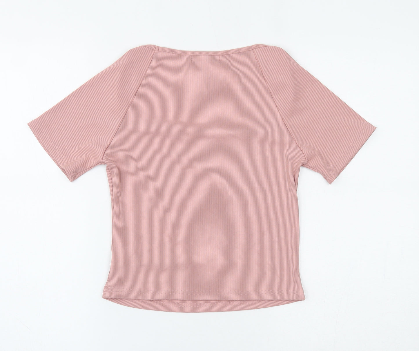 SheIn Womens Pink   Cropped Blouse Size M