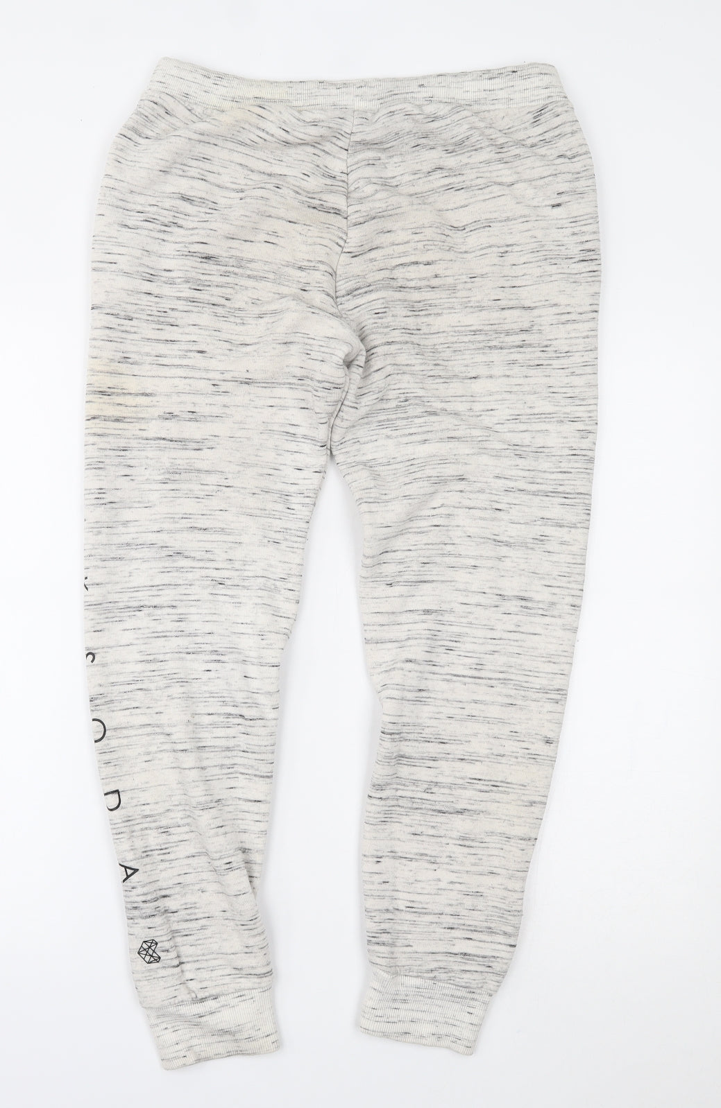 Pink Soda Womens Grey   Jogger Trousers Size 12 L26 in