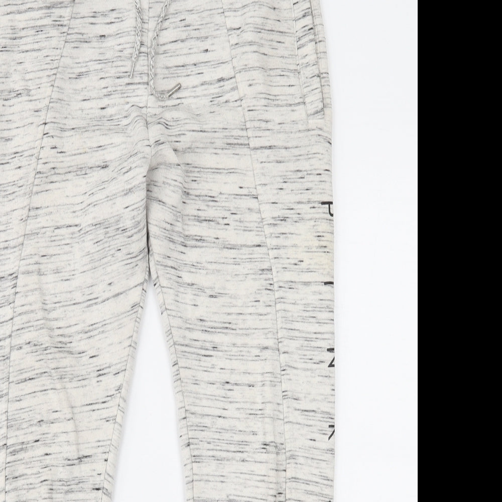 Pink Soda Womens Grey   Jogger Trousers Size 12 L26 in