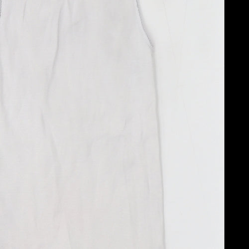 Debenhams Girls White   Basic Tank Size 5-6 Years