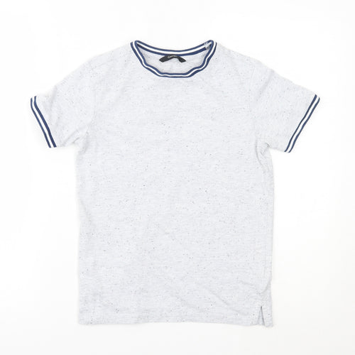 George Boys Grey   Basic T-Shirt Size 9-10 Years