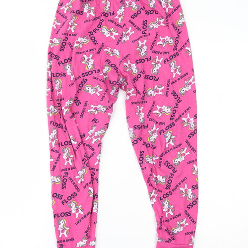 The Pyjama Factory Girls Pink    Pyjama Pants Size 9-10 Years