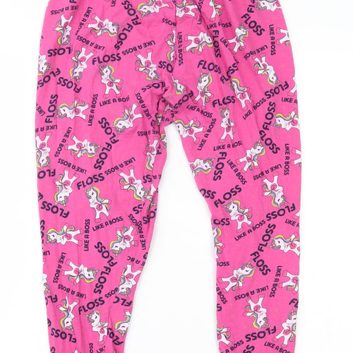 The Pyjama Factory Girls Pink    Pyjama Pants Size 9-10 Years