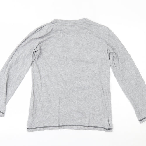 Threadboys Boys Grey    Pyjama Top Size 13 Years  - christmas