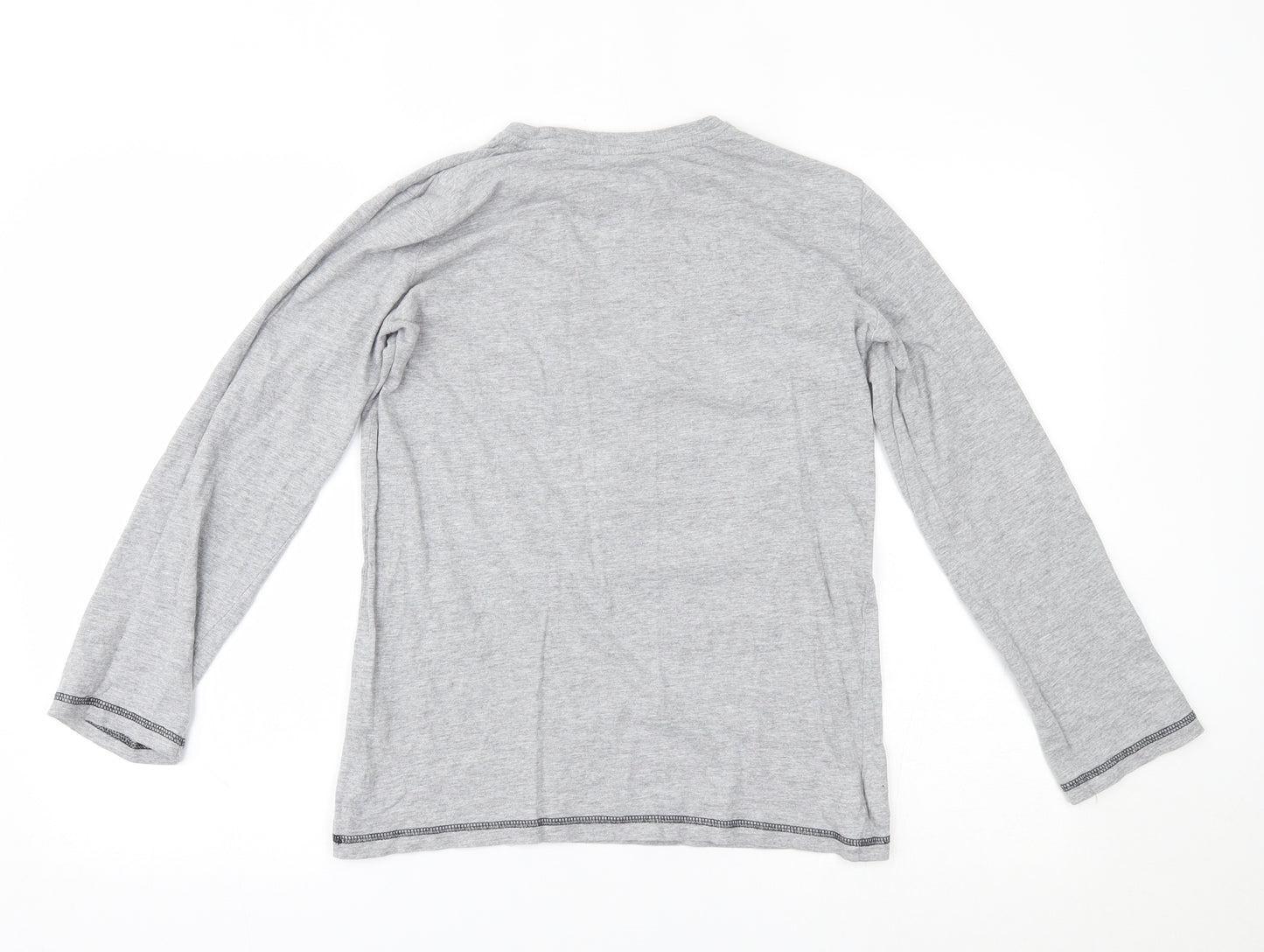 Threadboys Boys Grey    Pyjama Top Size 13 Years  - christmas