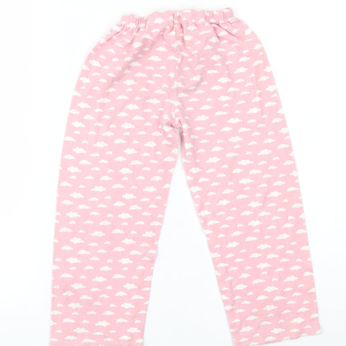 Preworn Girls Pink    Pyjama Pants Size 5-6 Years