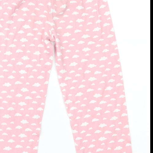 Preworn Girls Pink    Pyjama Pants Size 5-6 Years