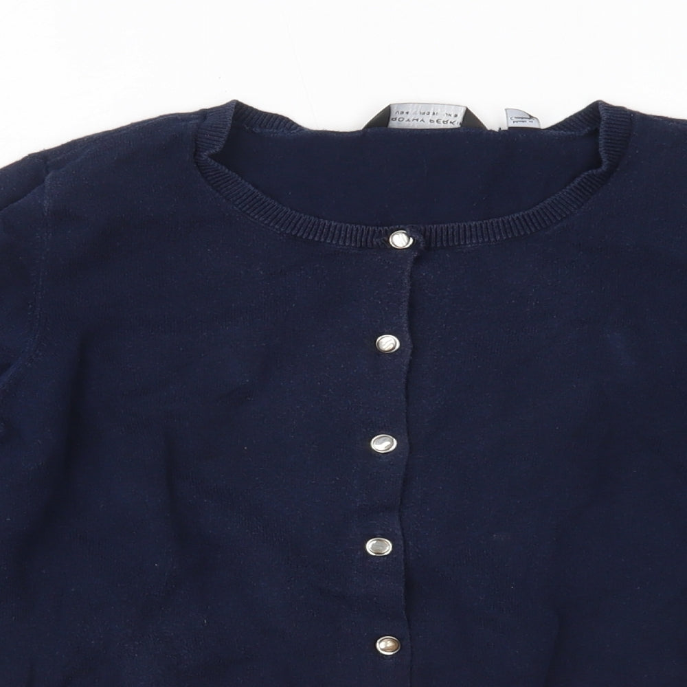 Dorothy Perkins Womens Blue   Cardigan Jumper Size 8