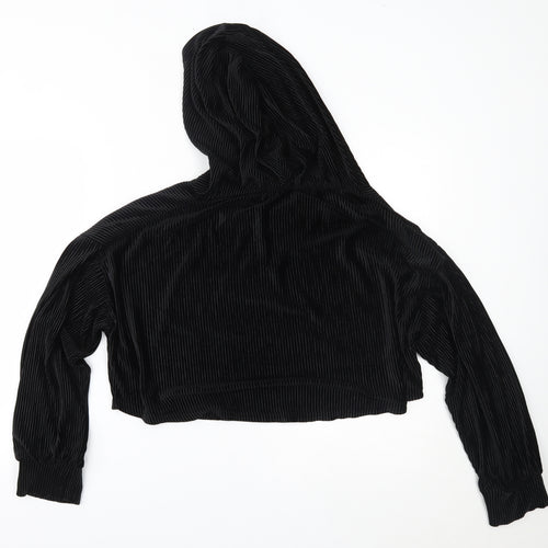 New Look Womens Black   Pullover Hoodie Size M