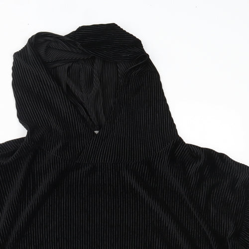 New Look Womens Black   Pullover Hoodie Size M