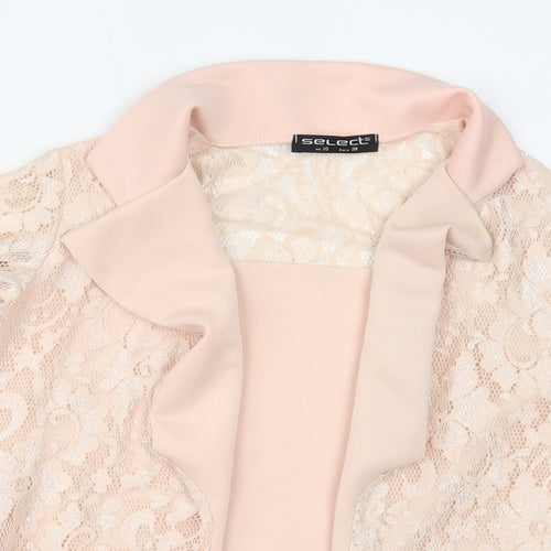 Select Womens Pink   Jacket Blazer Size 10