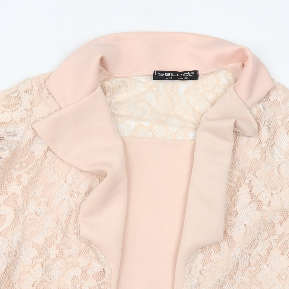 Select Womens Pink   Jacket Blazer Size 10