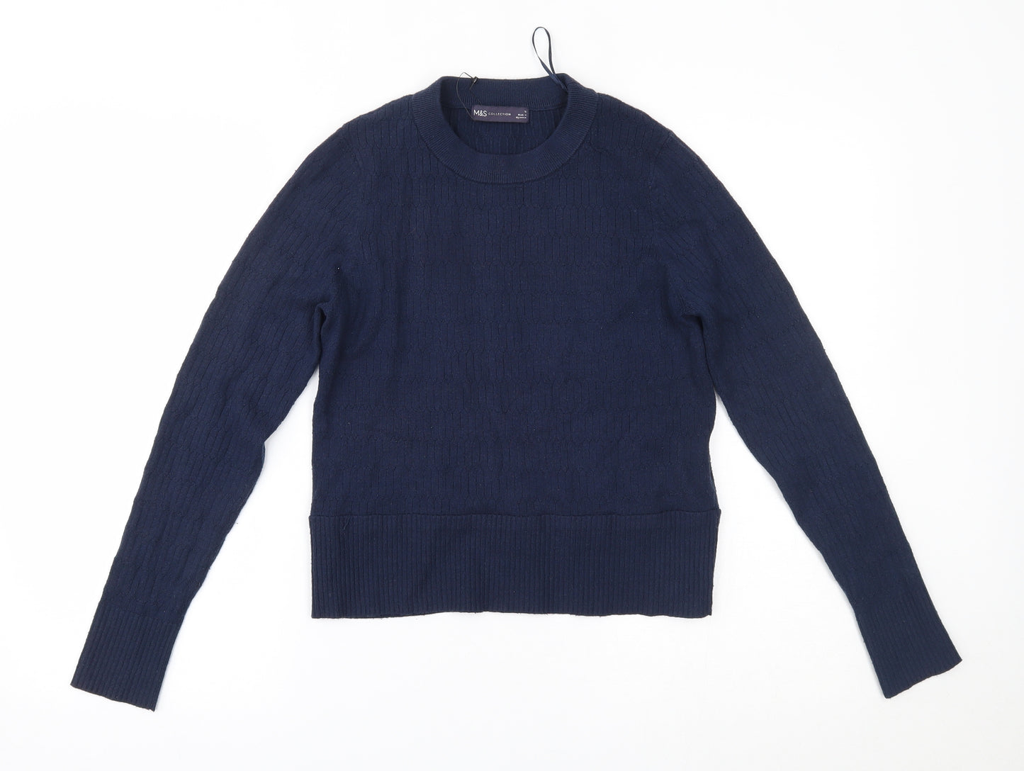 Marks and Spencer Womens Blue   Pullover Jumper Size 12