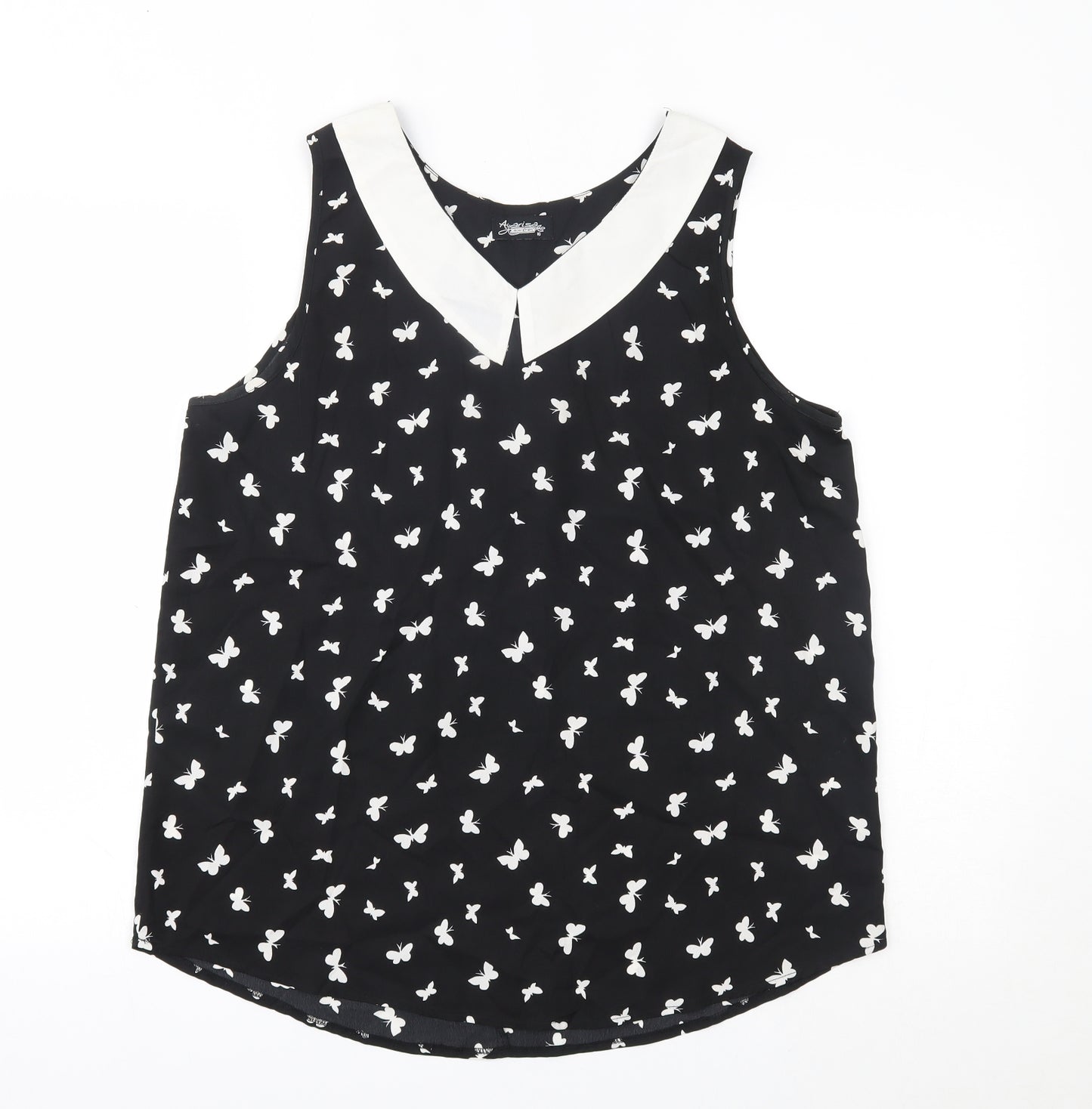 Ayarisa Womens Black   Basic Blouse Size 16
