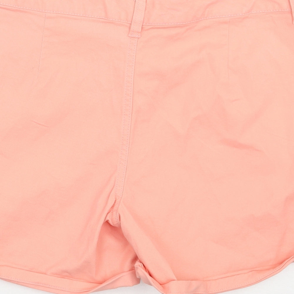 F&F Womens Pink   Cut-Off Shorts Size 10