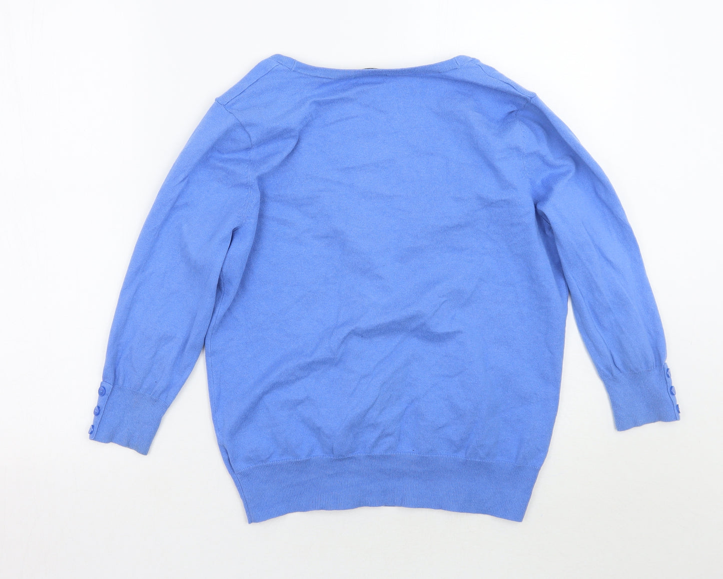 F&F Womens Blue   Cardigan Jumper Size 14