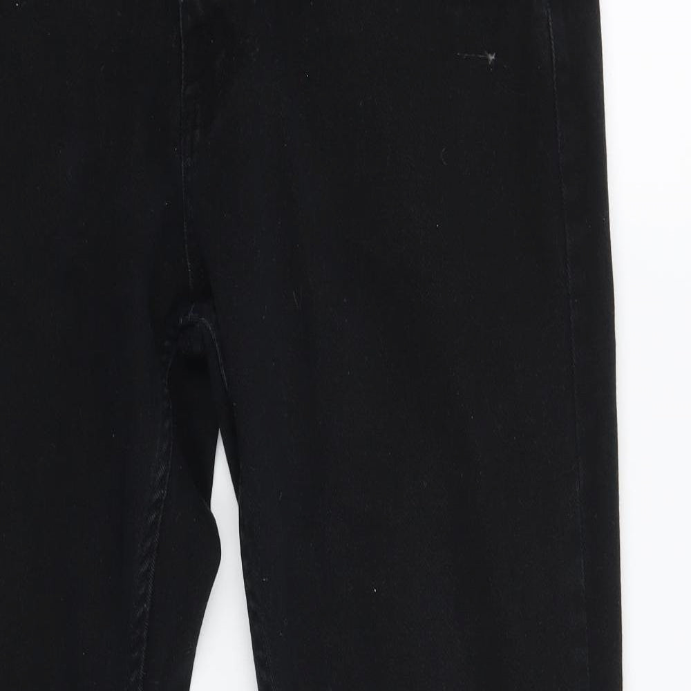 Denim co Mens Black   Straight Jeans Size 32 L32 in