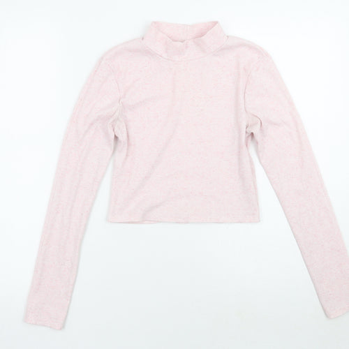 Graffic Womens Pink   Pullover Jumper Size M