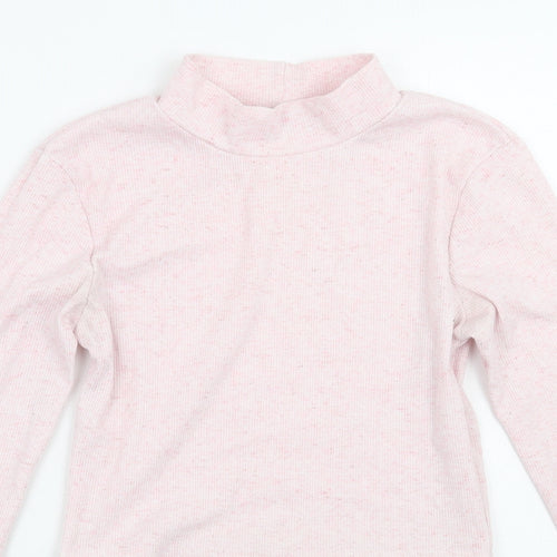 Graffic Womens Pink   Pullover Jumper Size M