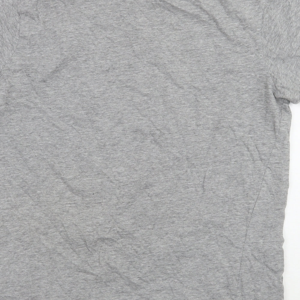 JACK & JONES Mens Grey    T-Shirt Size M