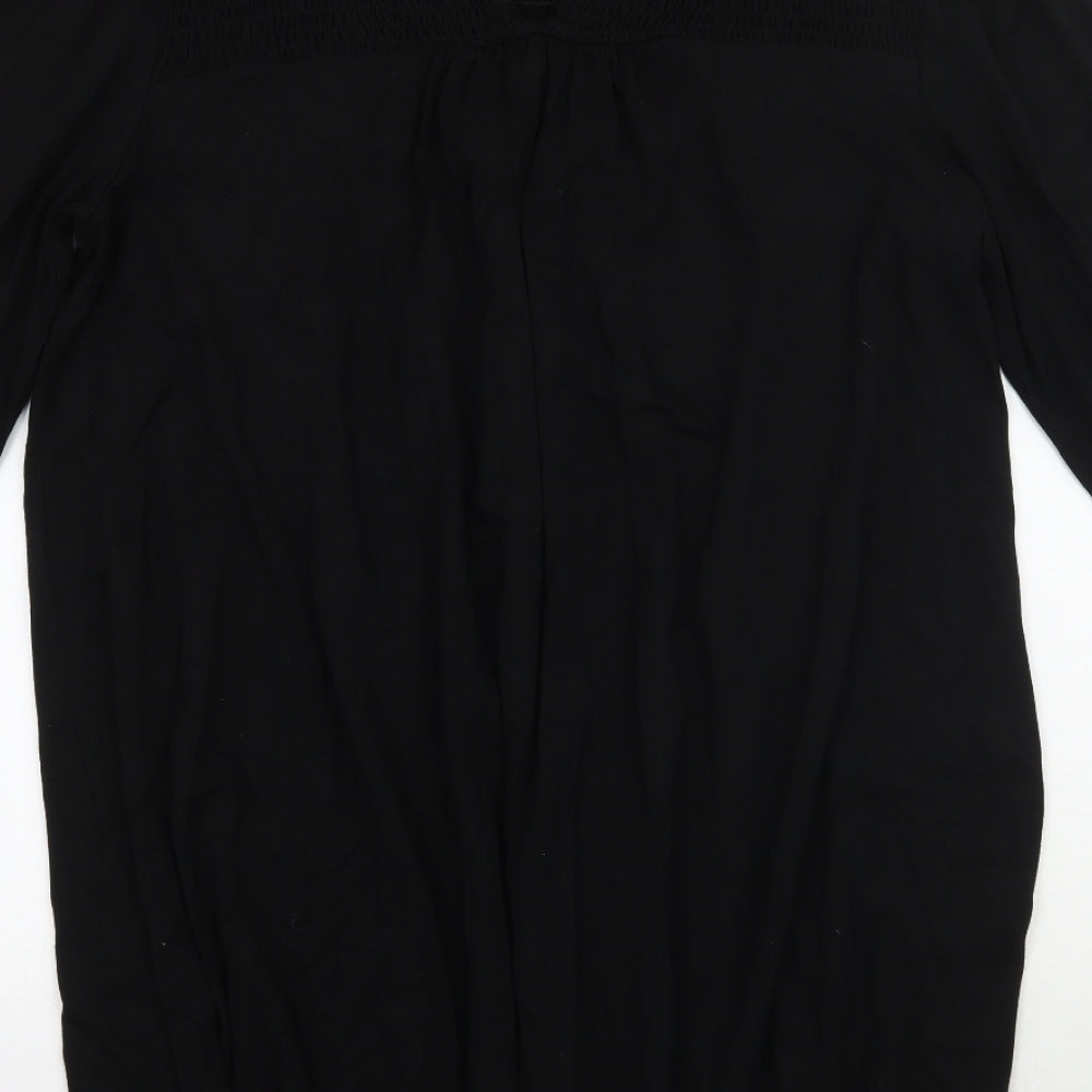 Dorothy Perkins Womens Black   A-Line  Size 18