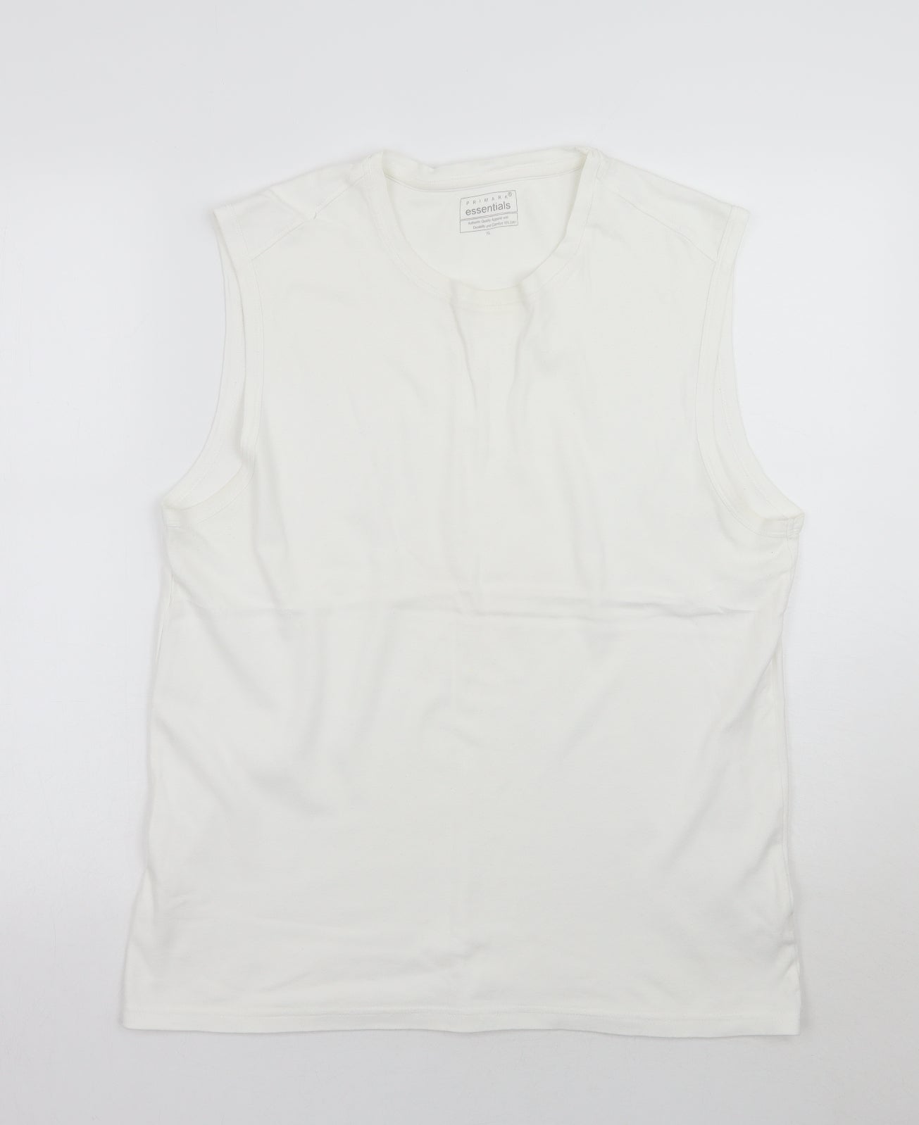 Primark Mens White    T-Shirt Size XL