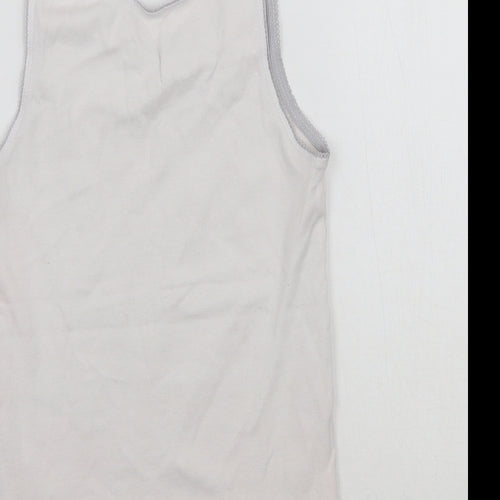 Debenhams Girls White   Basic Tank Size 5-6 Years