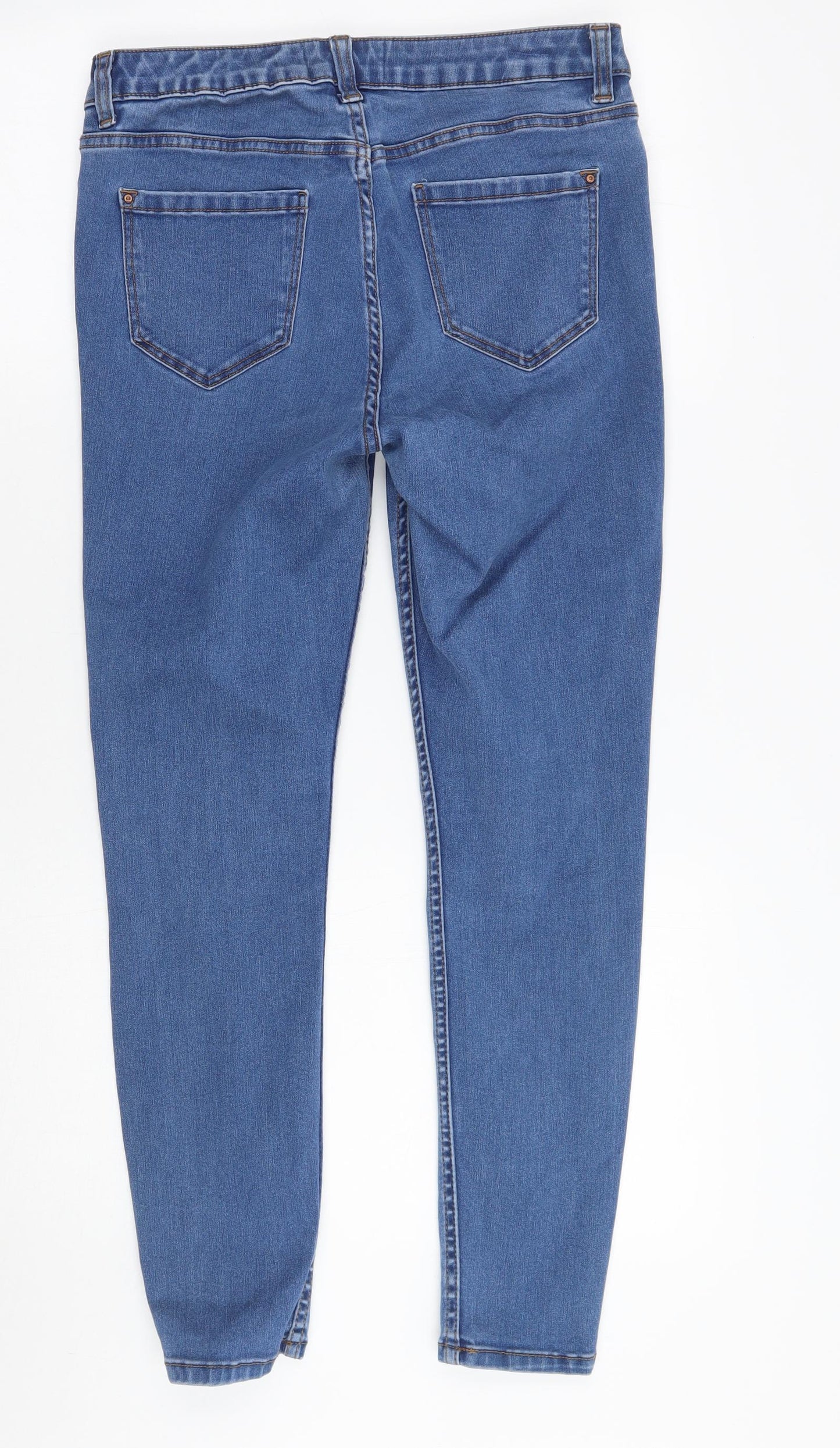 Newlook Womens Blue   Skinny Jeans Size 12 L26 in